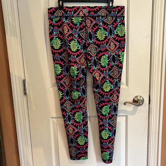FILA SPORT Performance Running Jogger Exercise pants leggings Sz Large - Picture 7 of 9